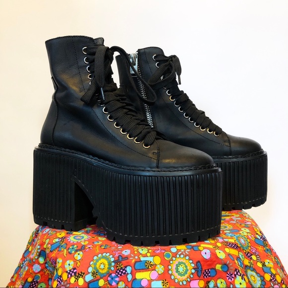 mega platform shoes